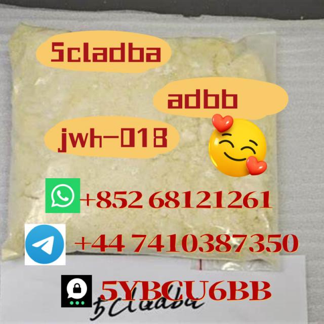 +852 68121261 Hot sale raw material 5cladba、jwh-018、5fadb、4fadb、Adbb