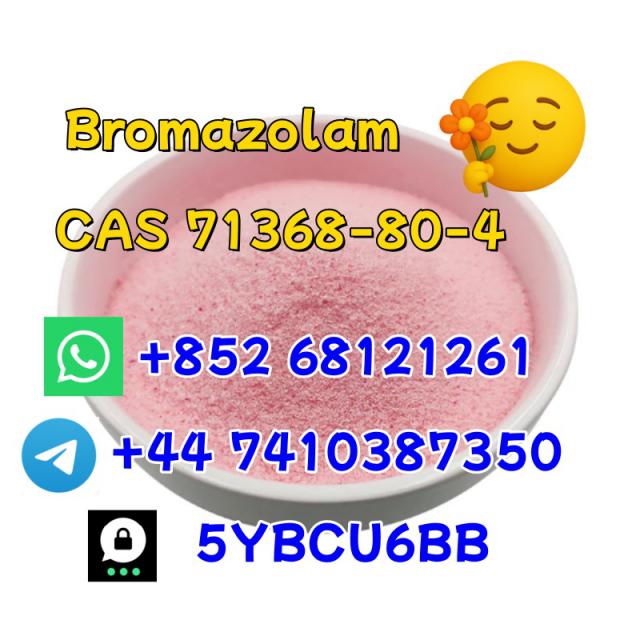 +852 68121261 Hot sale Bromazolam C A S 71368-80-4