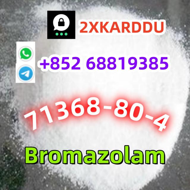 whatsapp+852 68819385 Bromazolam 71368-80-4 quality, low price