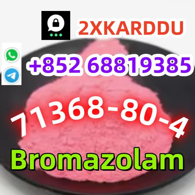 whatsapp+852 68819385 Bromazolam 71368-80-4 quality, low price