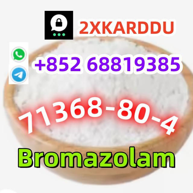 whatsapp+852 68819385 Bromazolam 71368-80-4 quality, low price