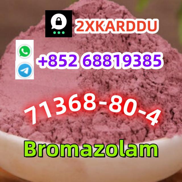 whatsapp+852 68819385 Bromazolam 71368-80-4 quality, low price