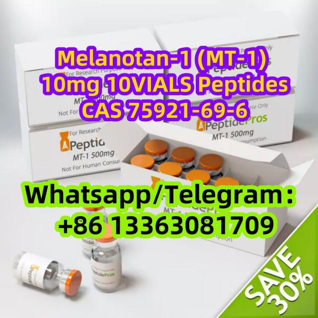 Melanotan-1 (MT-1) 10mg 10VIALS Peptides CAS 75921-69-6