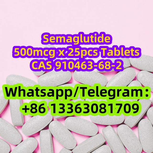 CAS 910463-68-2 Semaglutide 500mcg x 25pcs Tablets Orals