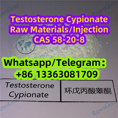 Testosterone Cypionate Raw Materials // Injection CAS 58-20-8