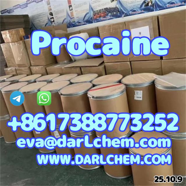 GMP Certified Procaine crystals Powder 59-46-1 for Injection