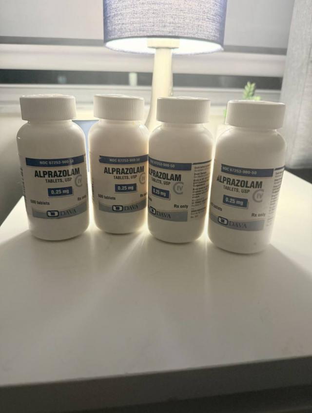 Diazepam, Xanax, Rivotril, Lexaurin, Lorazopam