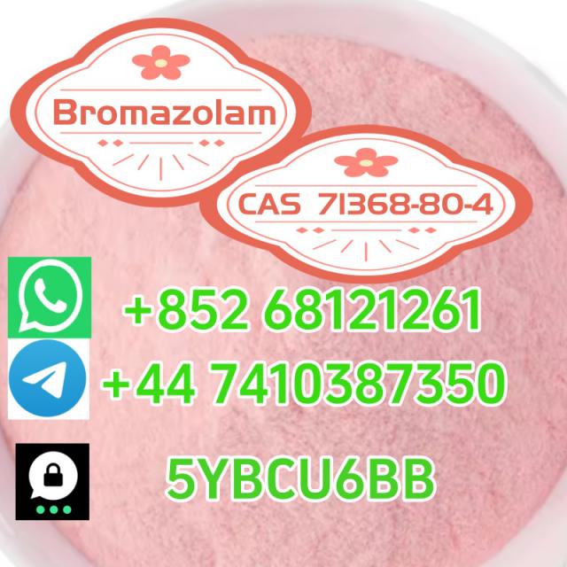 +852 68121261 Hot sale product Bromazolam C A S 71368-80-4