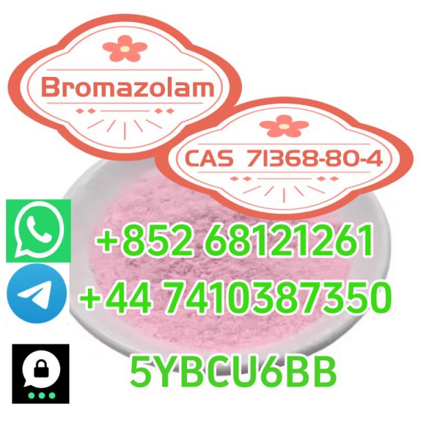 +852 68121261 Hot sale product Bromazolam C A S 71368-80-4