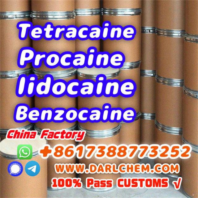 Lidocaine Benzocaine Procaine raw Powder 137-58-6 Top Quality
