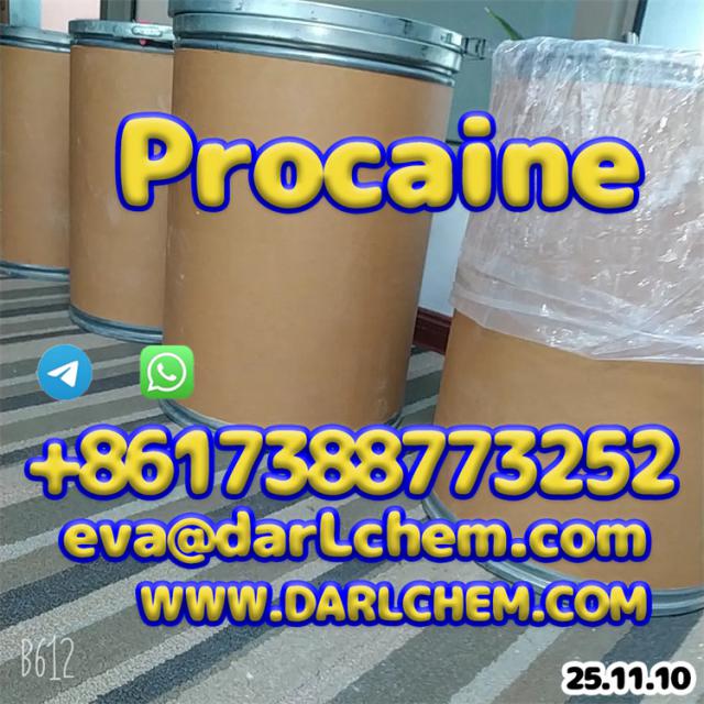 Procaine crystals Powder 59-46-1 99%+ Pure Safe Delivery at Door